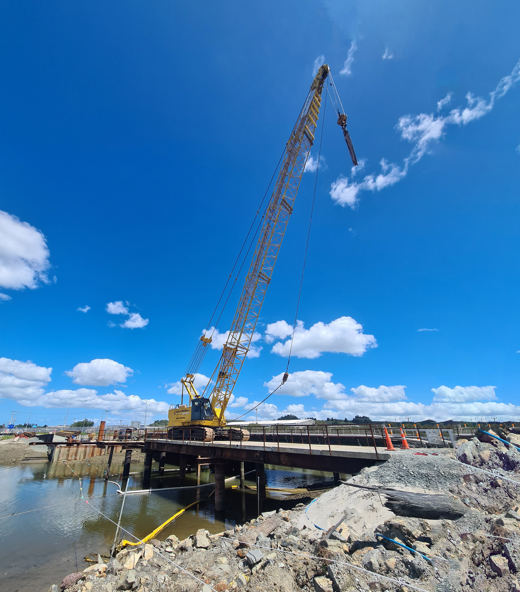 image of Port Road Bridge Construction